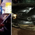 Colisão entre carro e moto deixa motociclista gravemente ferido na PI-214, em Luzilândia