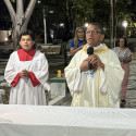 Pré-Festejo de Nossa Senhora dos Remédios reúne fiéis na Praça Joaquim Canuto