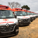 Prefeita Jôve Oliveira recebe duas novas ambulâncias do SAMU para Piripiri