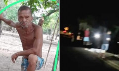 Homem morre após ser atropelado por carro na BR-222, entre as cidades de Piripiri e Batalha