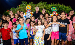 Milton Brandão celebra o Mês das Crianças com grande festa em praça pública