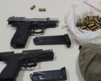 Suspeito foge e abandona sacola com armas e munições no interior do Piauí