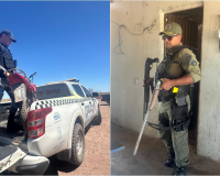 Operação no Sul do Piauí prende foragidos e apreende armas e munições