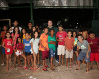 Projeto “Cinema e Pipoca” leva cultura e lazer ao bairro Petecas em Piripiri