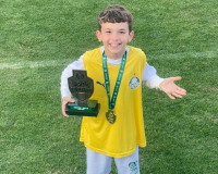 João Miguel, de Piripiri, é campeão e artilheiro em torneio do Palmeiras em São Paulo
