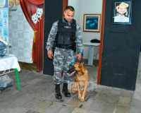 Batalhão da PM de Piripiri recebe reforço de quatro patas para combate ao tráfico