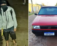 Polícia Civil divulga foto de suspeito de furtar carro no povoado Bela Vista, em Batalha