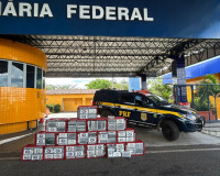 PRF apreende mais de meia tonelada de cocaína na BR-343 em Piripiri