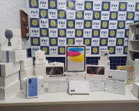 Polícia Rodoviária Federal apreende eletrônicos e perfumes importados irregularmente em Piripiri