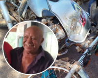 Idoso de 82 anos morre no hospital após colisão entre motos