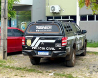 PC de Piripiri cumpre mandado de prisão contra suspeito de cometer furtos