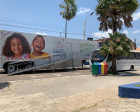 Carretinha da Saúde já soma mais de 15 mil atendimentos em 2025, com foco na primeira infância