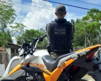 PM de Piripiri recupera moto que havia sido furtada em Brasileira