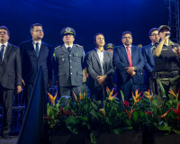 Chico Lucas anuncia edital da Polícia Civil durante formatura de 654 novos PMs