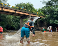 Cheia do Rio dos Matos em Piripiri impulsiona pesca local