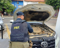 SUV de luxo avaliado em R$ 280 mil roubado em Minas Gerais é recuperado no Piauí