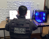 PF cumpre seis mandados contra suspeitos de crimes cibernéticos sexuais