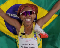 Piauiense Keyla Barros conquista prata no Mundial de Atletismo em Kobe