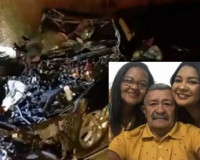 Mãe e filha campomaiorense morrem em grave acidente de carro na BR-222 no Ceará
