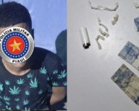 Suspeito de roubar moto de policial e é preso após tentar invadir residência