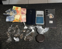 Casal é preso por tráfico de drogas no bairro Boa Esperança, em Pedro II