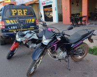 PRF recupera duas motocicletas clonadas na cidade de Barras