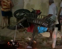 Motoqueiro colide com muro em ponto crítico de Piripiri