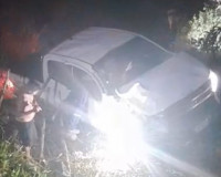 Acidente é registrado em ponte perigosa na PI-111, entre Piripiri e Barras