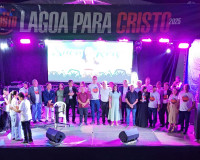 Evento histórico une igrejas evangélicas em Lagoa de São Francisco