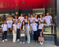 Grupo de voluntários de Piripiri doa sangue em Teresina por Dr. Brenno Andrade