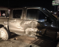 Motociclista morre após colisão com caminhonete em cruzamento