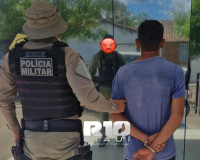 Polícia Militar prende homem acusado de agredir esposa na cidade de Brasileira