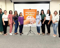 Hospital Regional Chagas Rodrigues participa de capacitação sobre higiene das mãos em Teresina