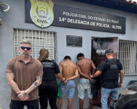Polícia Civil realiza prisões de acusados de furto
