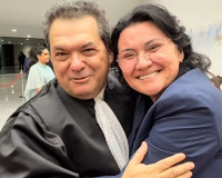 Prefeita Jôve Oliveira participa da posse do ministro Carlos Brandão no STJ