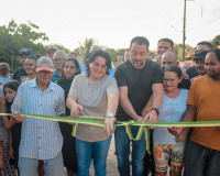 Prefeitura de Piripiri inaugura calçamento no bairro Crioli
