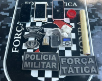 Prisão em Piripiri: suspeito de violência doméstica guardava drogas e munições