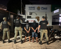 Suspeitos de assaltos violentos são detidos pela PM em Luzilândia