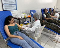 Piripiri realiza 10ª edição da campanha Dê um Presente à Vida – Doe Sangue