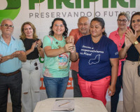 Piripiri inaugura Centro de Triagem de Resíduos e valoriza trabalho dos catadores