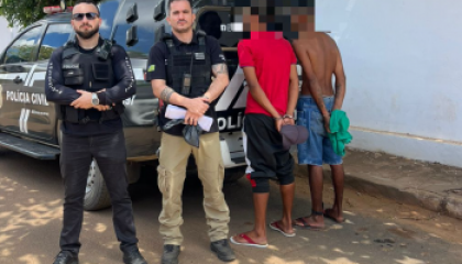 Dupla é presa por espancar e roubar idoso de 80 anos no interior do Piauí