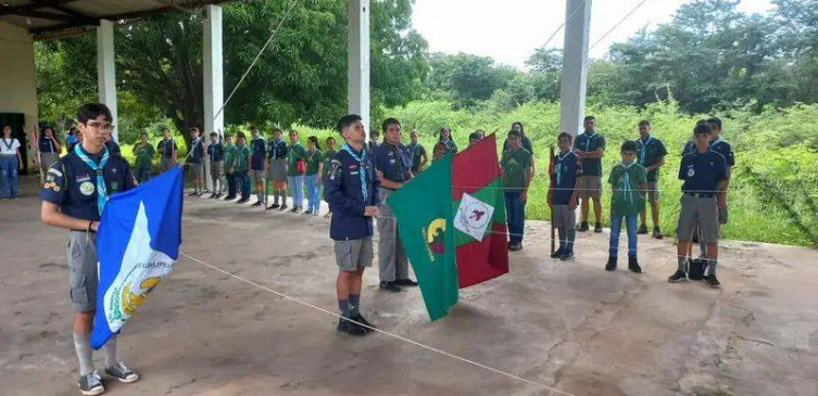 PIRIPIRI: GEES recebe visita de grupo escoteiro do Ceará, Dom Timóteo