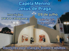 Inscrições para a catequese da Comunidade  Menino Jesus de Praga