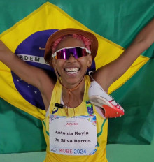 Piauiense Keyla Barros conquista prata no Mundial de Atletismo em Kobe