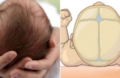 Quais cuidados ter com a ‘moleira’ do bebê ?