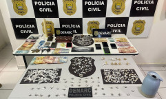DENARC prende cinco pessoas durante operação contra facção criminosa no Piauí