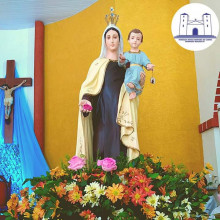 Encerramento da peregrinação de Nossa Senhora do Carmo em Piripiri.