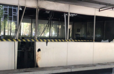 Princípio de incêndio atinge prédio da Secretaria de Estado da Saúde do Piauí