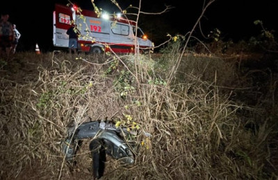 Homem morre após perder o controle de moto e bater a cabeça em pedra no Piauí
