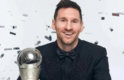 Lionel Messi é eleito o melhor jogador do mundo em premiação da Fifa